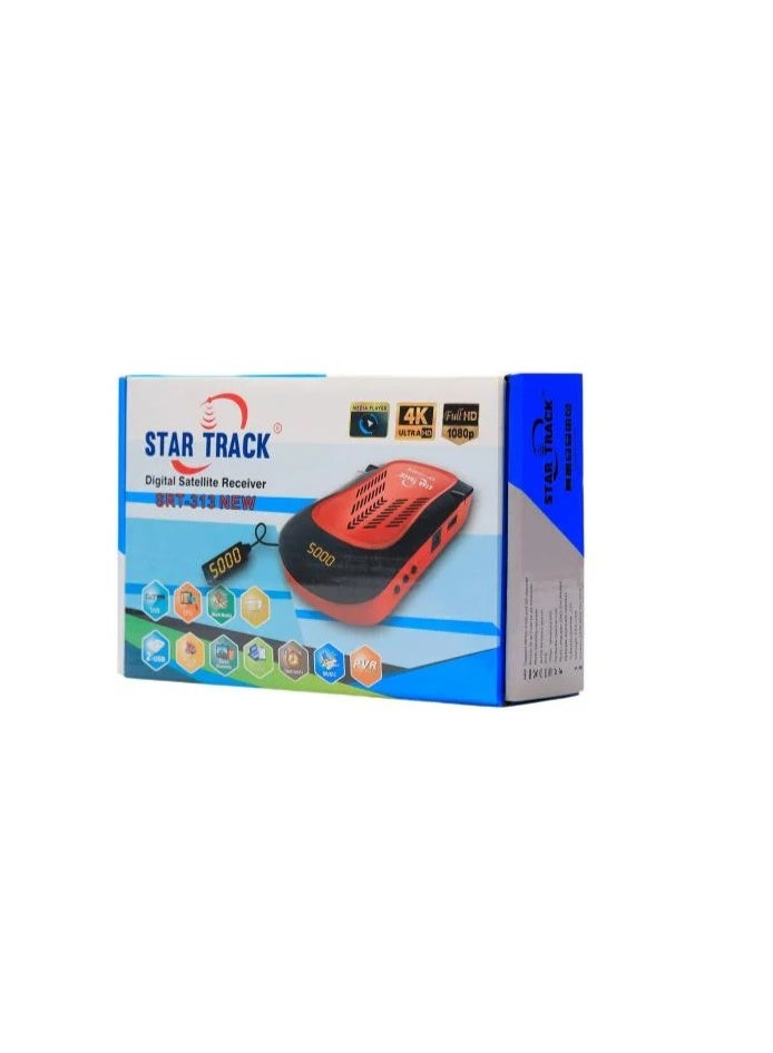 ستار تراك لامبو Full HD، منفذي USB، منفذ HDMI، 5000 قناة، دليل البرامج الإلكتروني، MPEG4، مسح القنوات بدون رؤية، يوتيوب، مسجل فيديو رقمي شخصي، DVBS2، 4G